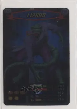2008 Spider-Man Heroes & Villains Power Card Collection Lizard #065 - Image 1
