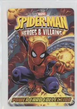 2008 Spider-Man Heroes & Villains Power Card Collection Mysterio #109 - Image 2