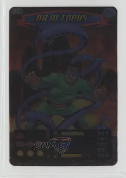 2008 Spider-Man Heroes & Villains Power Card Collection Dr Octopus #028 - Image 1
