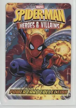 2008 Spider-Man Heroes & Villains Power Card Collection Dr Octopus #028 - Image 2
