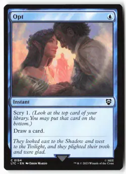 Opt - Commander: The Lord of the Rings: Tales of Middle-earth (194) - MTG - Image 1