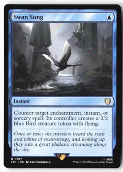 Swan Song - Commander: The Lord of the Rings: Tales of Middle-earth (197) - MTG - Image 1