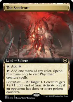 The Seedcore (Extended Art) -Foil Near Mint MTG Phyrexia: All Will Be One - Image 1