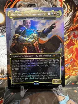 MTG | Sheldon, the Commander [Secret Lair: Sheldon's Spellbook] ✨FOIL✨🫡✊ - Image 1
