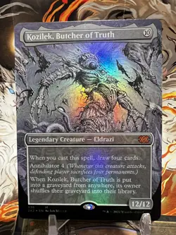 MTG | Kozilek, Butcher Of Truth ✨FOIL✨ (Borderless) - Double Masters 2022 - Image 1