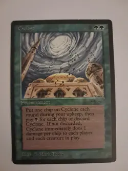 Cyclone MP Arabian Nights MTG Magic the Gathering - Image 1