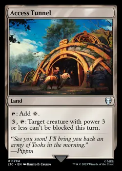 MTG Access Tunnel [The Lord of the Rings: Tales of Middle-Earth Commander] Near - Image 1