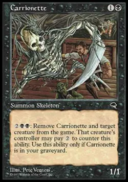 Carrionette - Medium Play MTG Tempest - Image 1