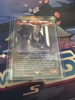 Magic Seifer Almasy (Borderless) (Surge Foil) Foil MTG Final Fantasy 0534 - Image 1