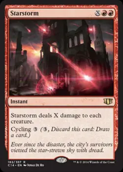 Starstorm - Light Play MTG Commander 2014 Edition - Image 1