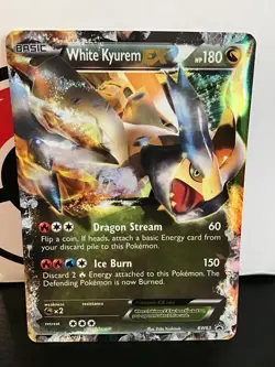 White Kyurem EX BW63 Holo Pokemon Black Star Promo - Image 1
