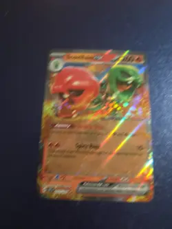 POKEMON - SCOVILLAIN EX 037/191 DOUBLE RARE HOLO SCARLET & VIOLET SURGING SPARKS - Image 1