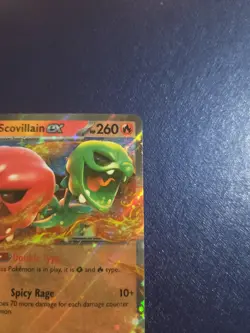 POKEMON - SCOVILLAIN EX 037/191 DOUBLE RARE HOLO SCARLET & VIOLET SURGING SPARKS - Image 5