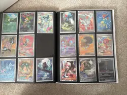 Pokemon White Flare Binder Part Complete Base Set Illustrations And Poke Balls - Image 3
