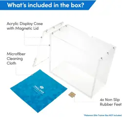 Premium Acrylic Display Magnetic Case Box For Pokemon ETB Trainer Boxes US - Image 4