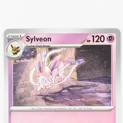 Sylveon 022/064 Shrouded Fable Holo Rare NM Pokemon TCG Card Eeveelution Psychic - Image 2