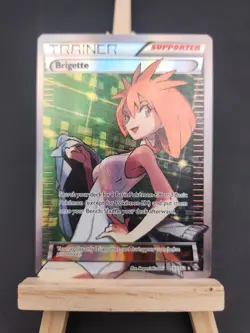 [Brigette] Pokemon Full Art Trainer 161/162 2015 XY Breakthrough - Image 3