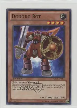 Dododo Bot 1st Ed. YuGiOh Cosmo Blazer #CBLZ-EN001 - Image 1