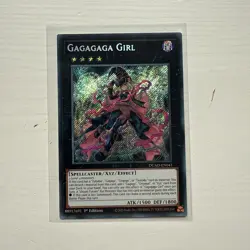 DUAD-EN043 Gagagaga Girl Secret Rare 1st Ed YuGiOh! NEW - Image 1