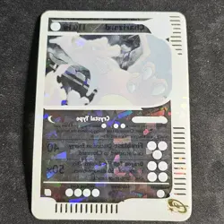 2003 Pokemon CRYSTAL CHARIZARD Skyridge REVERSE HOLO Rare JUMBO TOPPER Card 9/12 - Image 3