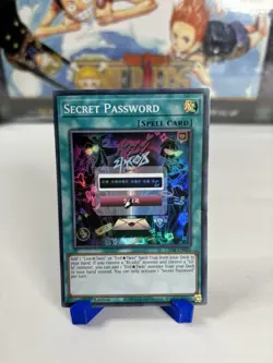 Secret Password RA04-EN095 Ultra Rare 1st Edition YuGiOh TCG Card - Image 1