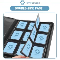 Toploader Binder, 9 Pocket Top Loader Card Binder for Trading Cards Top Loade... - Image 5