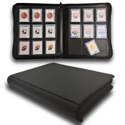 Toploader Binder, 9 Pocket Holds 252 3"×4" Top Loader Binder, Sports Card & T... - Image 1