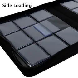 324 Pockets Toploader Binder, Trading Card Binder Zippered Album Holds 3"x 4"... - Image 3