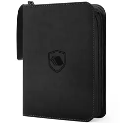 440 Pockets Trading Card Binder, PU Cover Zipper Card Collection Album, Sturd... - Image 1