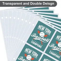 440 Pockets Trading Card Binder, PU Cover Zipper Card Collection Album, Sturd... - Image 4