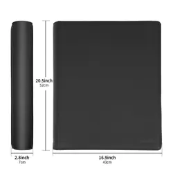 16 Pocket Toploader Binder, Holds 640 Top Loaders, Top Loader Card Storage wi... - Image 2