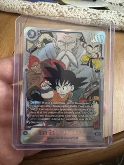Dragon Ball Super Card Game Fusion World SB01-018 Son Goku : Childhood Alt Art - Image 1