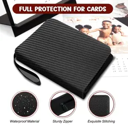 Toploader Binder 4 Pocket, Top Loader Card Storage Holds 96 Cards Top Loader ... - Image 2