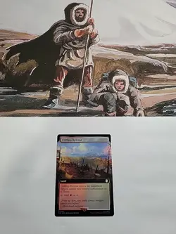 MTG - Clifftop Retreat (Extended Art) Universes Beyond: Fallout Foil R#0491 - Image 2