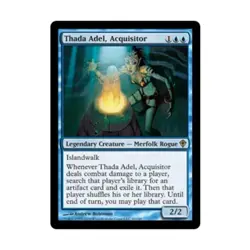 WOTC MtG Worldwake Thada Adel, Acquisitor (R) NM - Image 1