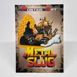 Metal Slug poster art SNK Trading Card Arcade ROUND2 1998 Japan RETRO GAME - Image 1