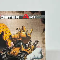 Metal Slug poster art SNK Trading Card Arcade ROUND2 1998 Japan RETRO GAME - Image 3