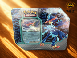 Pokemon Trading Card Game Paldea Partners Quaquaval Ex Tin - Image 1