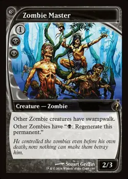 1x Zombie Master NM-Mint, English Mystery Booster 2 MTG Magic - Image 1