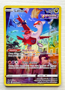 Latias Full Art GG20/GG70 Crown Zenith Galarian Gallery Pokemon TCG 2023 - Image 1
