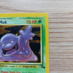 Pokemon TCG Vintage Fossil Lot Holo Muk NM - Image 3