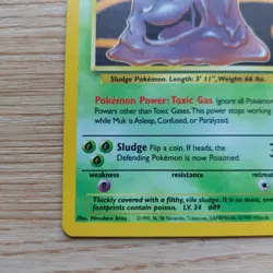 Pokemon TCG Vintage Fossil Lot Holo Muk NM - Image 5
