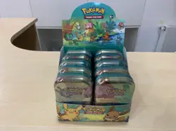 Pokemon Lot de 10 Mini Tins Amis de Kanto 2025 Neuf Officiel Scelle FR - Image 1