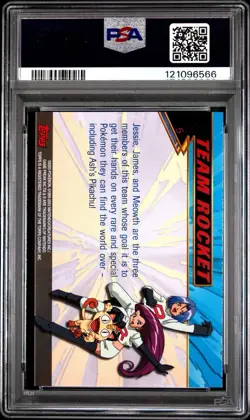 2003 Topps Pokemon Advanced Team Rocket #5 PSA 10 - Image 2