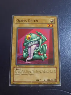 Ojama Green - yugioh DP2-EN002 1st edition - Image 1