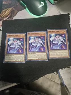 Stardust Trail (x3) DAMA-EN003 Yugioh 1st Edition - Image 1