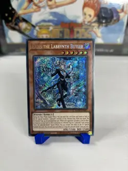 Arias the Labrynth Butler Secret Rare Age of Overlord YuGiOh Card - Image 1