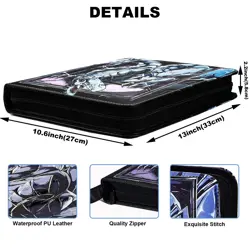Trading Card binder for Y-G-O Cards- 990 Pockets Card Album with Sleeves Comp... - Image 2