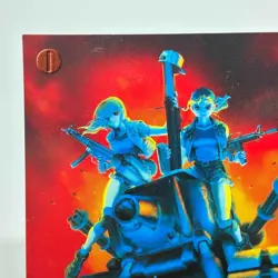 Main visual Metal Slug 2 SNK Trading Card Arcade ROUND2 1998 Japan RETRO - Image 2