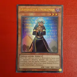 Yugioh Gravekeeper's Nobleman MP14-EN212 1st Edition - Image 5